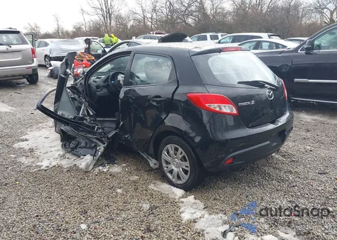 2013 Mazda Mazda2 Sport z USA, uszkodzony, nr VIN JM1DE1KY9D0164879